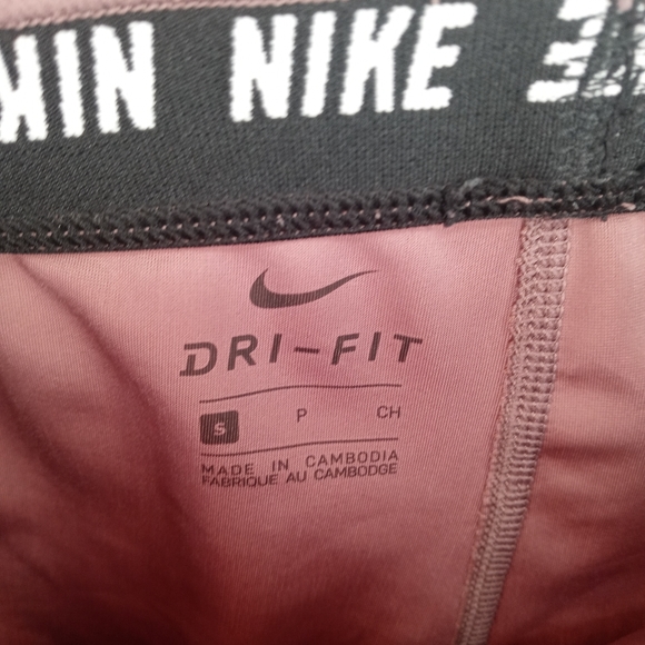 Nike Women's Power Speed 7/8 Tights Mauve Small - Picture 15 of 16
